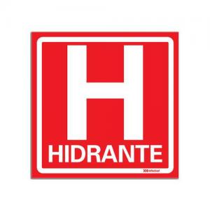 Placa de Hidrante H