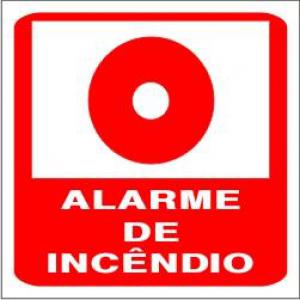 Placa Alarme de Incêndio