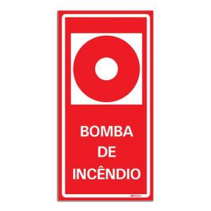 Placa Bomba de Incêndio