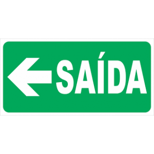 Placa Saìda à Esquerda