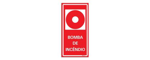 Placa Bomba de Incêndio