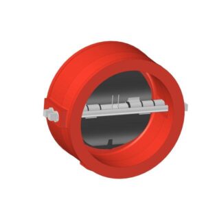 VALV. DE RETENÇAO DUPLA PORTINHOLA WAFER